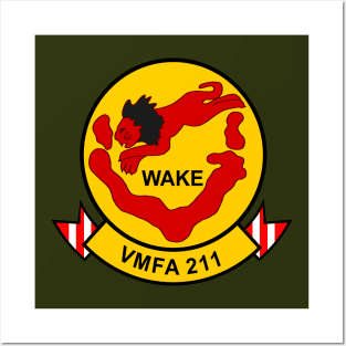 VMF/VMFA 211 Wake Posters and Art